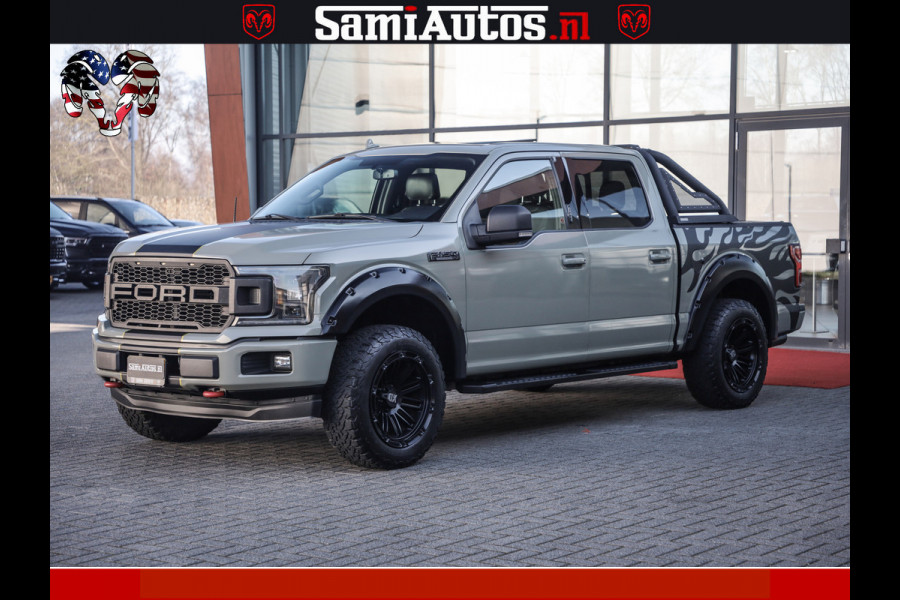 Ford USA F-150 HULK | 5.0 V8 4X4 | BIJTELLING VRIJ | CAMERA | 3500KG | PANORAMA | LEDER | GO RHINO ROLLBAR | CRUISE CONTROL | PRINS LPG | BAKFLIP COVER | GROOTRIJBEWIJS |