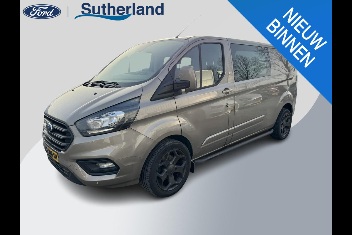 Ford Transit Custom 320 2.0 TDCI L2H1 Limited DC 130pk | 5pers. | Sync 3 Navigatie | Stoelverwarming | Sidebars