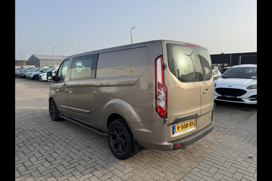 Ford Transit Custom 320 2.0 TDCI L2H1 Limited DC 130pk | 5pers. | Sync 3 Navigatie | Stoelverwarming | Sidebars