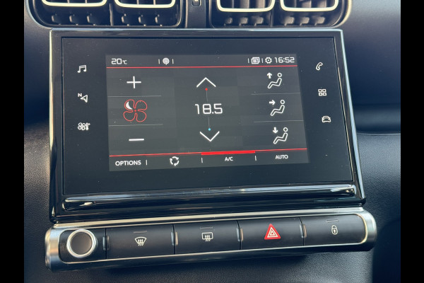 Citroën C3 Aircross 1.2 PureTech Shine Automaat Cruise control Parkeersensoren plus camera Apple / Android Stoelverwarming Pano