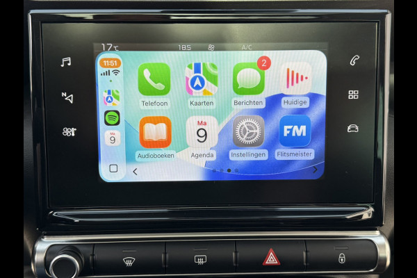 Citroën C3 Aircross 1.2 PureTech Shine Automaat Cruise control Parkeersensoren plus camera Apple / Android Stoelverwarming Pano