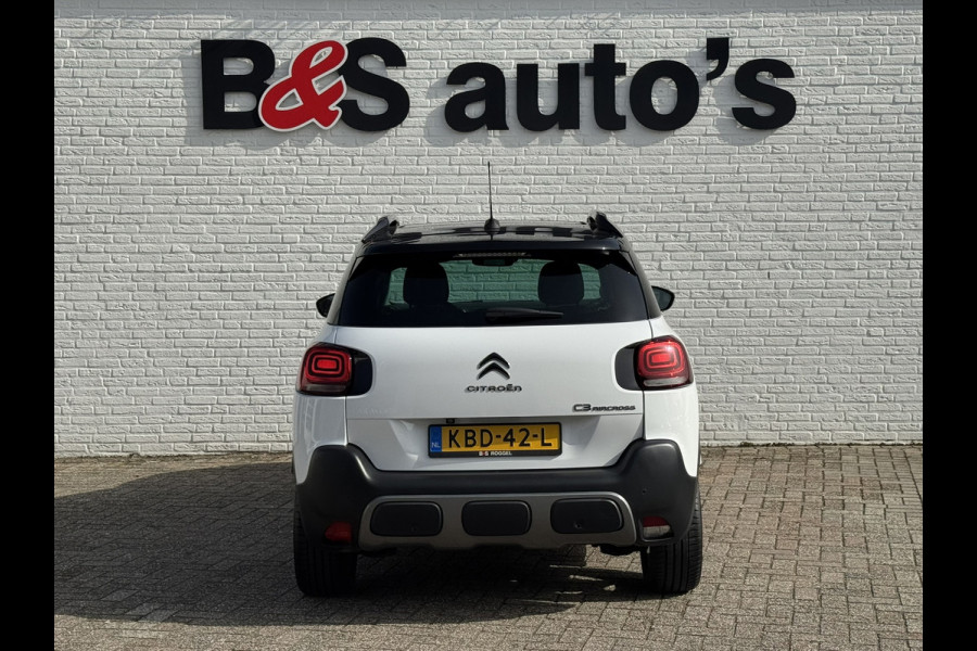 Citroën C3 Aircross 1.2 PureTech Shine Automaat Cruise control Parkeersensoren plus camera Apple / Android Stoelverwarming Pano