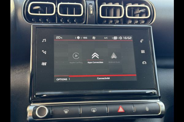 Citroën C3 Aircross 1.2 PureTech Shine Automaat Cruise control Parkeersensoren plus camera Apple / Android Stoelverwarming Pano