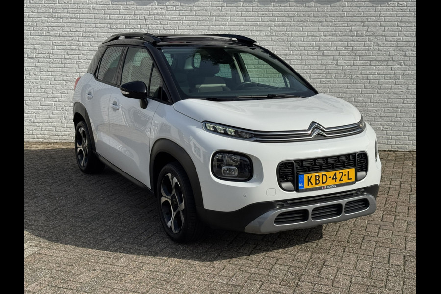 Citroën C3 Aircross 1.2 PureTech Shine Automaat Cruise control Parkeersensoren plus camera Apple / Android Stoelverwarming Pano