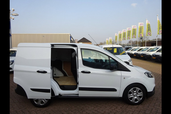 Ford Transit Courier 1.0 Trend EcoBoost S&S BENZINE GRIJS KENTEKEN AIRCO SCHUIFDEUR