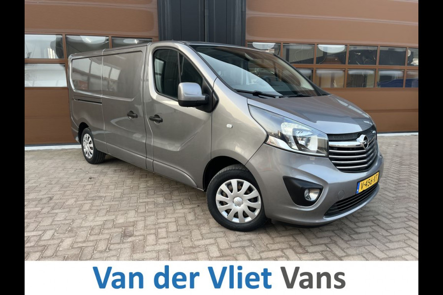Opel Vivaro 1.6 CDTI 126pk L2 Sport 3p BPM Vrij! Lease €236 p/m,, Airco, Navi, Camera, PDC, Cruise controle, Onderhoudshistorie aanwezig