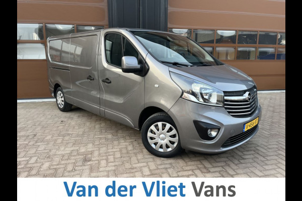 Opel Vivaro 1.6 CDTI 126pk L2 Sport 3p BPM Vrij! Lease €236 p/m,, Airco, Navi, Camera, PDC, Cruise controle, Onderhoudshistorie aanwezig