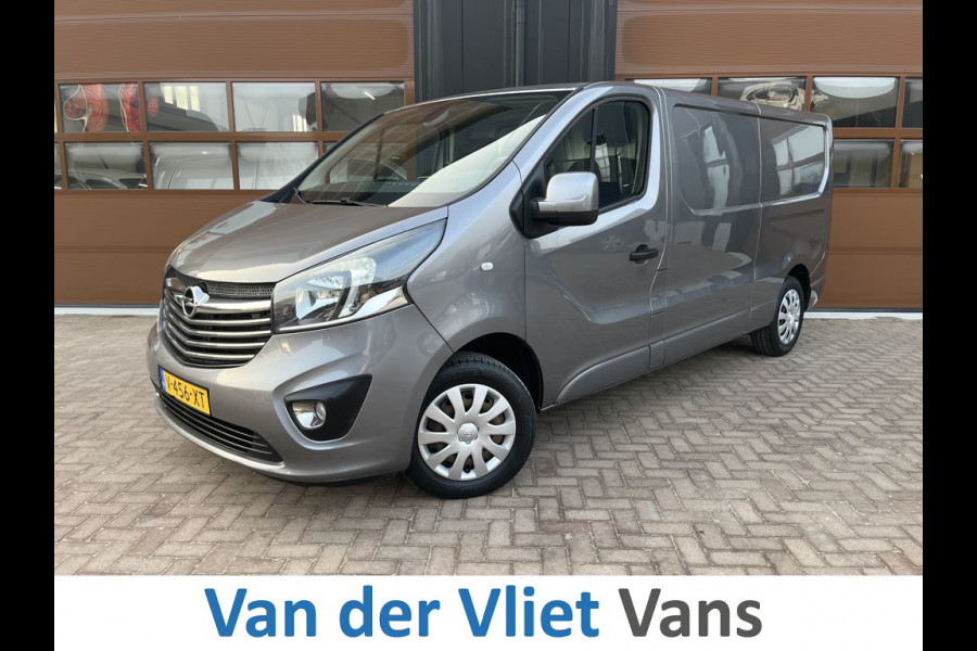 Opel Vivaro 1.6 CDTI 126pk L2 Sport 3p BPM Vrij! Lease €236 p/m,, Airco, Navi, Camera, PDC, Cruise controle, Onderhoudshistorie aanwezig