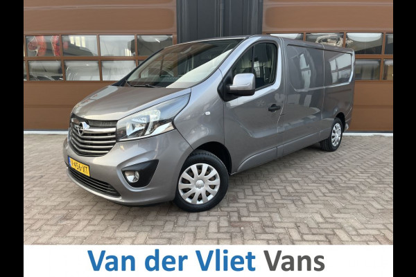 Opel Vivaro 1.6 CDTI 126pk L2 Sport 3p BPM Vrij! Lease €236 p/m,, Airco, Navi, Camera, PDC, Cruise controle, Onderhoudshistorie aanwezig