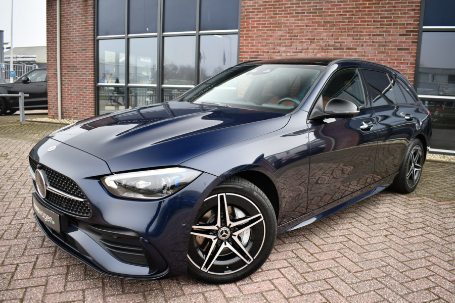 Mercedes-Benz C-Klasse Estate 300 e AMG Line Pano Trekh Distr Memory+Ventilatie HUD 360 Night