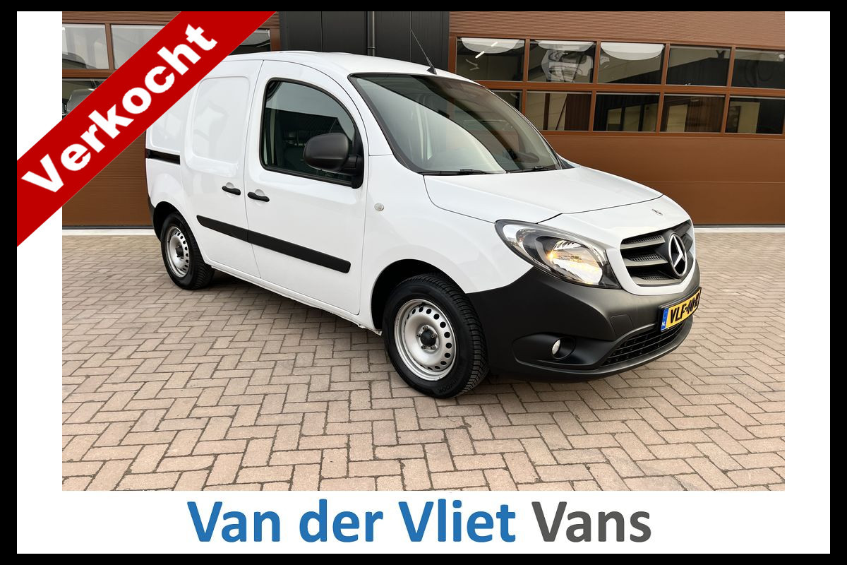Mercedes-Benz Citan 108 CDI E6 Ambition BPM Vrij! Lease €175 p/m, Airco, Cruise controle, Schuifdeur, Mistlampen, Onderhoudshistorie aanwezig