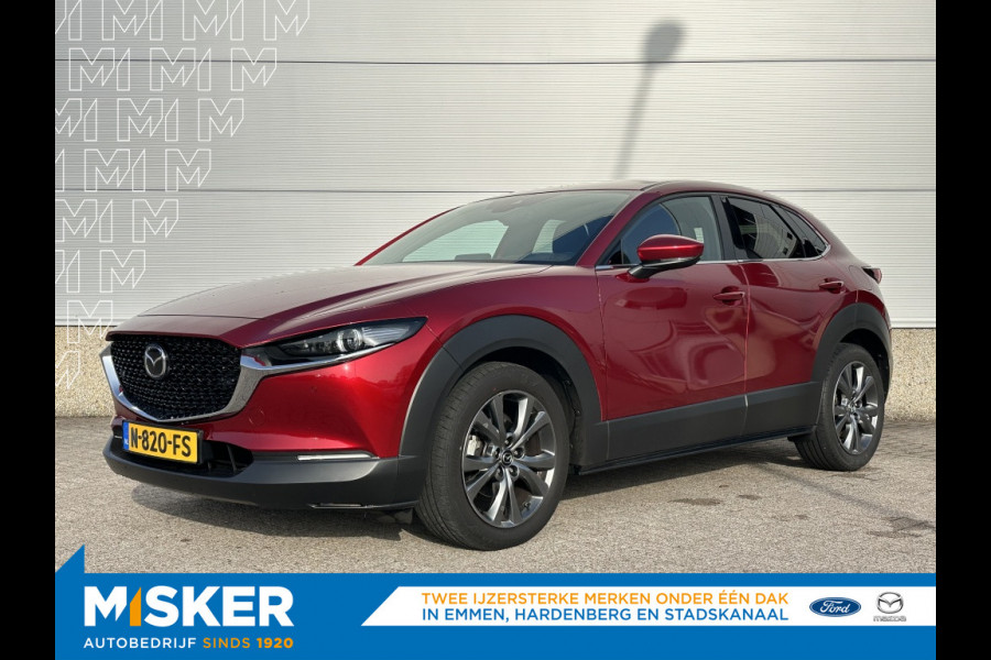 Mazda CX-30 2.0 187pk-X, Luxury, leder, camera, navi