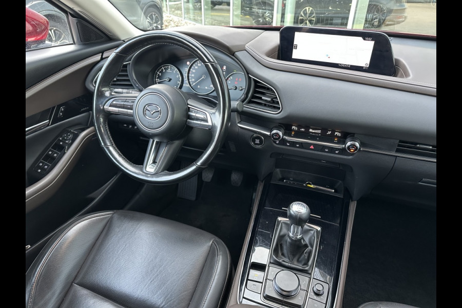 Mazda CX-30 2.0 187pk-X, Luxury, leder, camera, navi