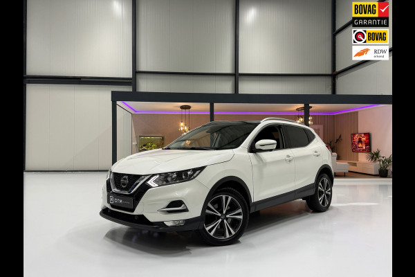 Nissan QASHQAI 158PK Aut. 360° Camera Trekhaak Pano Stoelverw. Lane Assist Navi Climate Pdc Winterpack Isofix Comfortstoelen