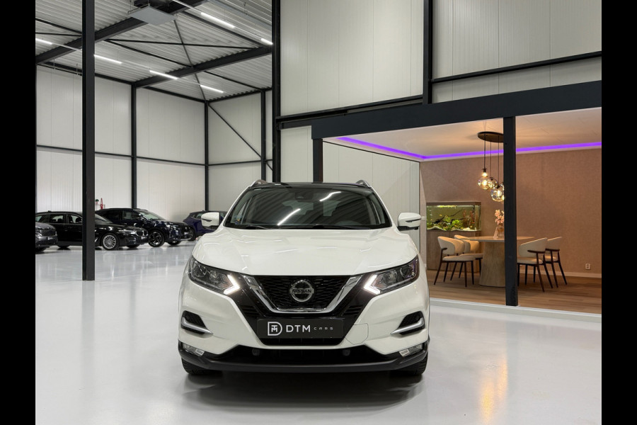 Nissan QASHQAI 158PK Aut. 360° Camera Trekhaak Pano Stoelverw. Lane Assist Navi Climate Pdc Winterpack Isofix Comfortstoelen