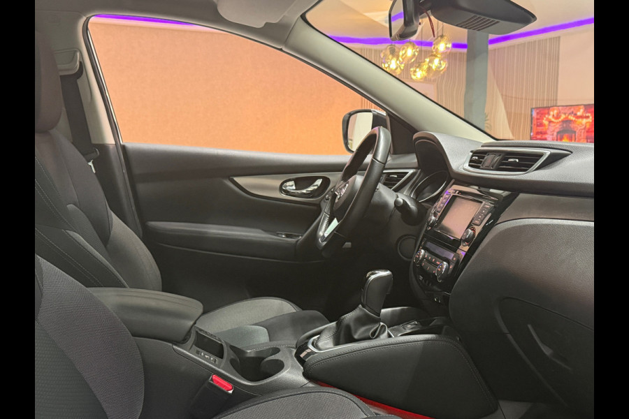 Nissan QASHQAI 158PK Aut. 360° Camera Trekhaak Pano Stoelverw. Lane Assist Navi Climate Pdc Winterpack Isofix Comfortstoelen
