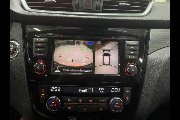 Nissan QASHQAI 158PK Aut. 360° Camera Trekhaak Pano Stoelverw. Lane Assist Navi Climate Pdc Winterpack Isofix Comfortstoelen