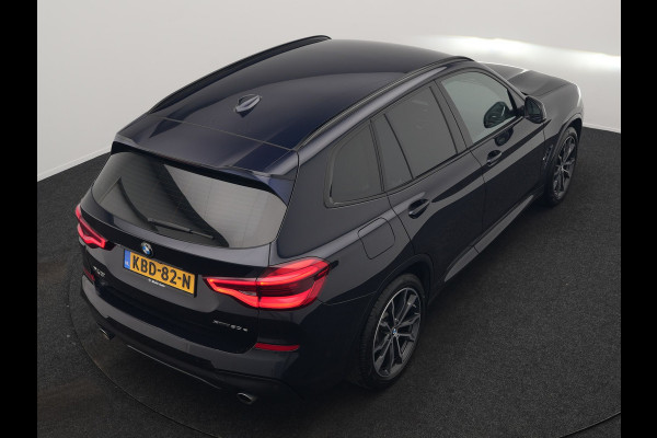 BMW X3 xDrive30e M Sport Plug In Hybrid 293pk Dealer O.H. PHEV | Adaptive Cruise | Head Up | 360 Camera | Harman / Kardon | Adaptief Onderstel | Lederen Sportstoelen Memory & Verwarmd | Sfeerverlichting | M Sportstuur Stuur Verwarmd | Keyless |