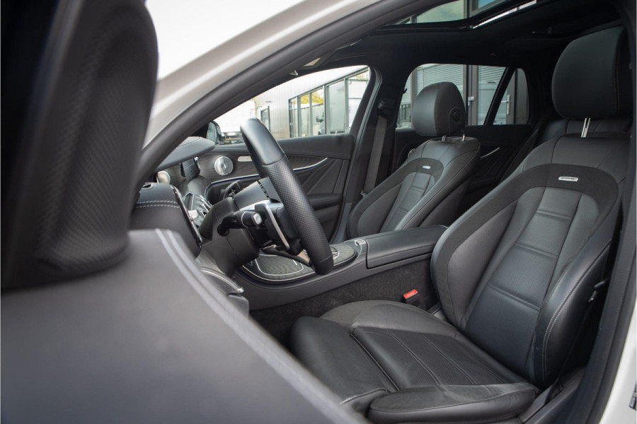 Mercedes-Benz E-Klasse Estate 53 AMG 4MATIC Premium 360 Cam Panodak Burmester Ambient 360 Cam Leer Alcantara ACC Dode Hoek DAB+ E53