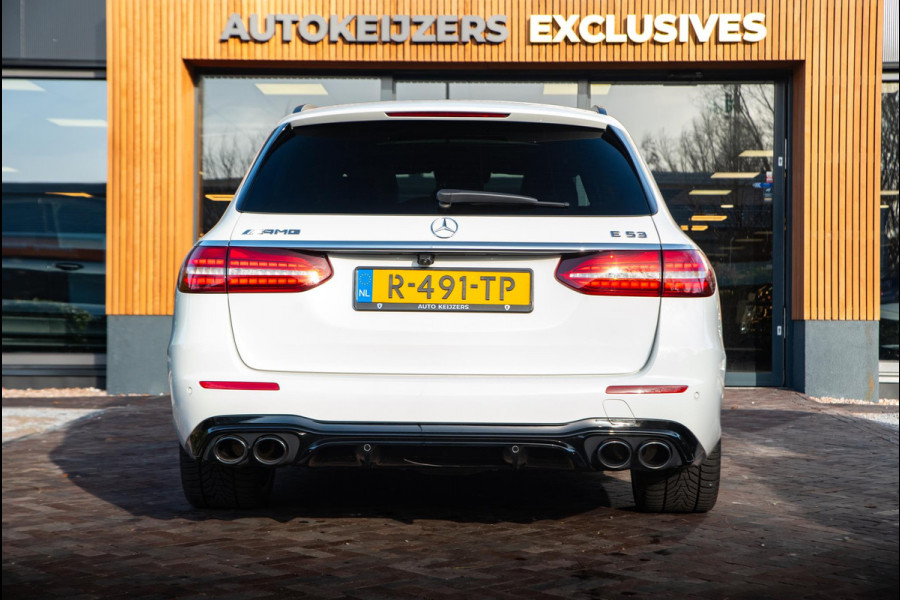 Mercedes-Benz E-Klasse Estate 53 AMG 4MATIC Premium 360 Cam Panodak Burmester Ambient 360 Cam Leer Alcantara ACC Dode Hoek DAB+ E53