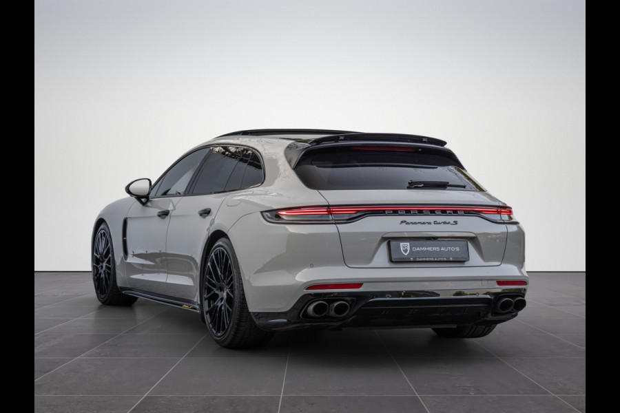 Porsche Panamera Sport Turismo 4.0 Turbo S E-Hybrid 700pk Sport-Design Akrapovic Carbon Burmester 4-wielsturing