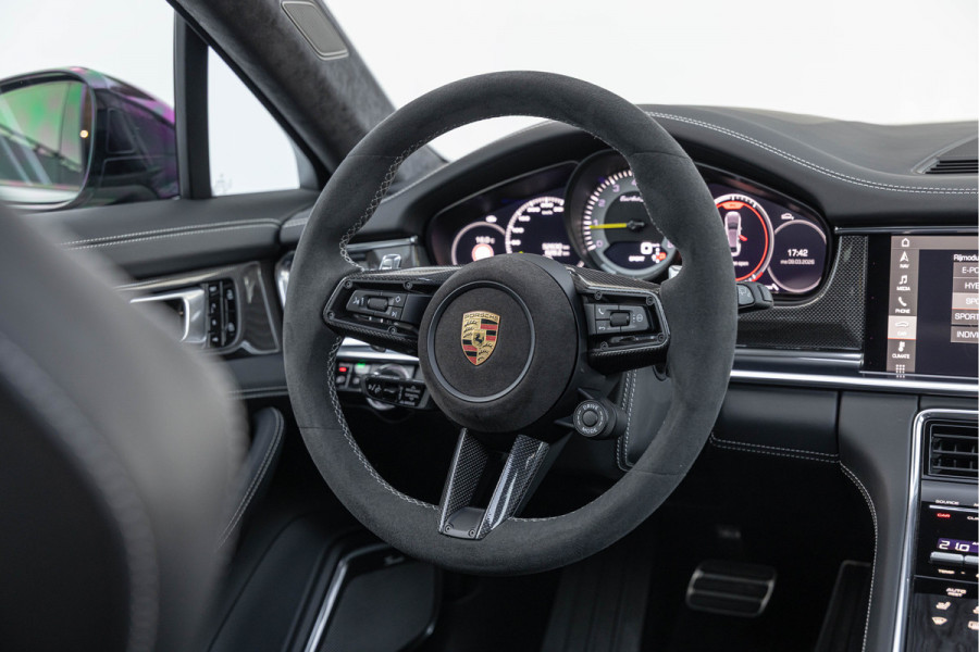 Porsche Panamera Sport Turismo 4.0 Turbo S E-Hybrid 700pk Sport-Design Akrapovic Carbon Burmester 4-wielsturing