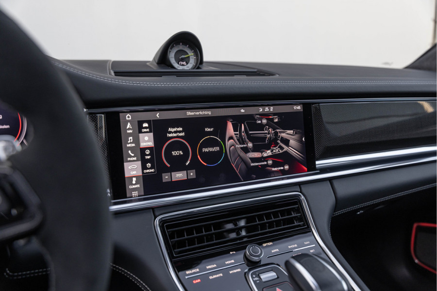 Porsche Panamera Sport Turismo 4.0 Turbo S E-Hybrid 700pk Sport-Design Akrapovic Carbon Burmester 4-wielsturing