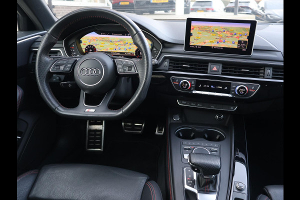 Audi A4 Avant 35 TFSI SPORT S LINE BLACK EDITION QUANTUMGRIJS + LEDER SPORTINTERIEUR | TREKHAAK | 20 INCH