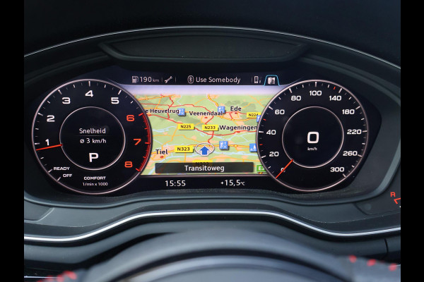 Audi A4 Avant 35 TFSI SPORT S LINE BLACK EDITION QUANTUMGRIJS + LEDER SPORTINTERIEUR | TREKHAAK | 20 INCH