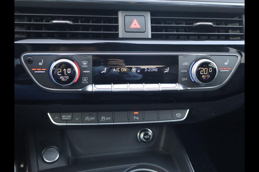 Audi A4 Avant 35 TFSI SPORT S LINE BLACK EDITION QUANTUMGRIJS + LEDER SPORTINTERIEUR | TREKHAAK | 20 INCH