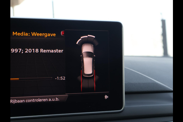 Audi A4 Avant 35 TFSI SPORT S LINE BLACK EDITION QUANTUMGRIJS + LEDER SPORTINTERIEUR | TREKHAAK | 20 INCH