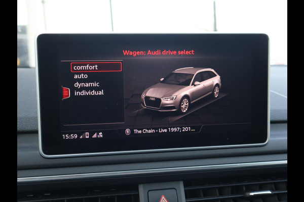 Audi A4 Avant 35 TFSI SPORT S LINE BLACK EDITION QUANTUMGRIJS + LEDER SPORTINTERIEUR | TREKHAAK | 20 INCH