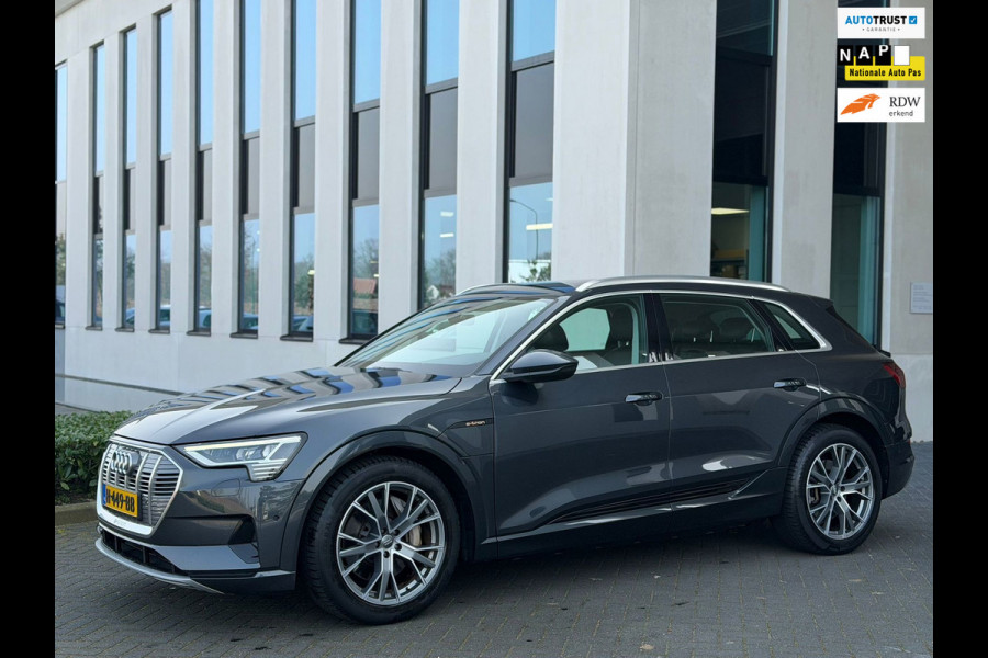 Audi e-tron E-tron 50 quattro Launch Sport edition, lederen interieur, stoelverwarming,luchtvering, NL auto met nationale auto pas