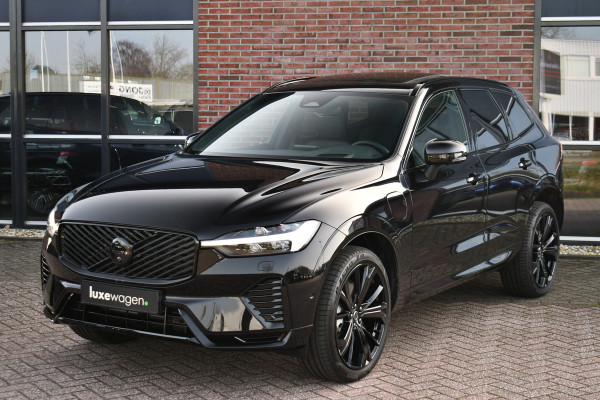 Volvo XC60 2.0 T6 Plug-in AWD Ultra Black Edition Pano ACC HUD 360 H/K 21inch Stuurverw