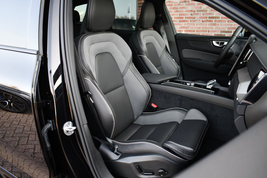 Volvo XC60 2.0 T6 Plug-in AWD Ultra Black Edition Pano ACC HUD 360 H/K 21inch Stuurverw
