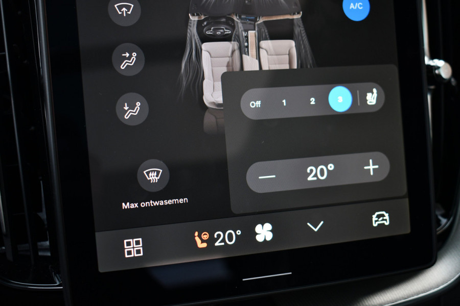 Volvo XC60 2.0 T6 Plug-in AWD Ultra Black Edition Pano ACC HUD 360 H/K 21inch Stuurverw