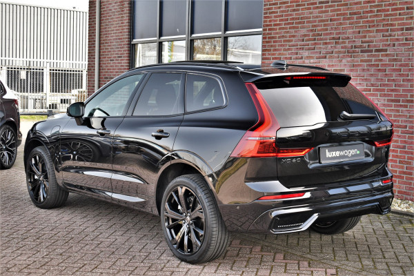 Volvo XC60 2.0 T6 Plug-in AWD Ultra Black Edition Pano ACC HUD 360 H/K 21inch Stuurverw