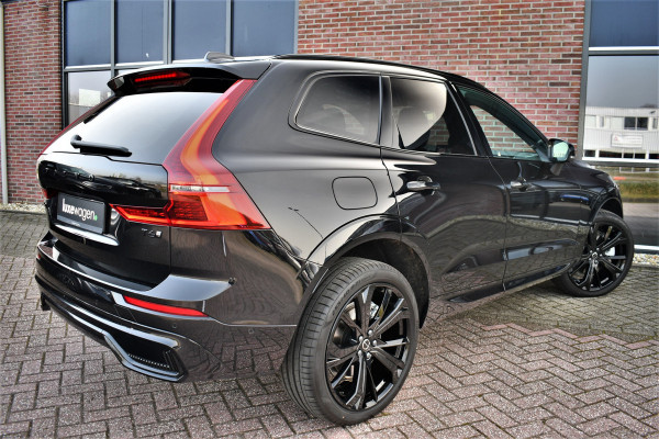 Volvo XC60 2.0 T6 Plug-in AWD Ultra Black Edition Pano ACC HUD 360 H/K 21inch Stuurverw