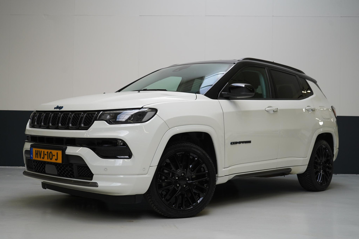 Jeep Compass 4xe 240 Plug-in Hybrid Electric S | SoH 88% | Stuurverwarming | Stuurverwarming | Leder | Navigatie | Camera