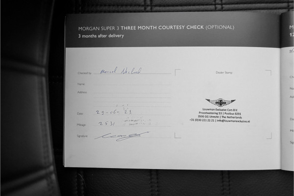 Morgan Super 3 Full Options Luggage Racks Ori NL