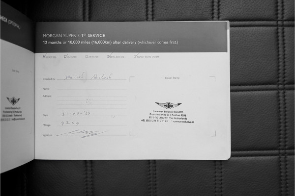 Morgan Super 3 Full Options Luggage Racks Ori NL