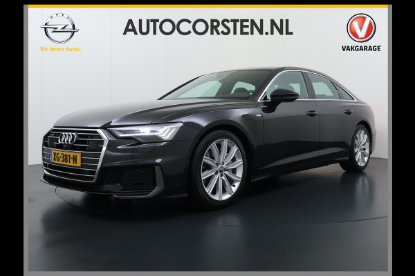Audi A6 Limousine 50TDI Quattro Hybrid S-Line Sport Adap.Cruise 360°Camera Bang&Olufsen® Navi Ecc Elek.Stoelen+Memory Virtual Cockpit Apple Carplay Android Auto DAB Stoelverwarming Matrix-Led Dynamisch Achterlicht Lmv Origineel Nederlandse Auto