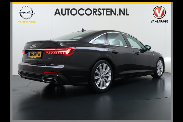 Audi A6 Limousine 50TDI Quattro Hybrid S-Line Sport Adap.Cruise 360°Camera Bang&Olufsen® Navi Ecc Elek.Stoelen+Memory Virtual Cockpit Apple Carplay Android Auto DAB Stoelverwarming Matrix-Led Dynamisch Achterlicht Lmv Origineel Nederlandse Auto