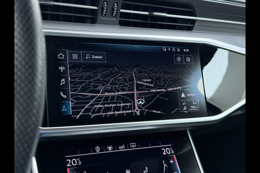 Audi A6 Limousine 50TDI Quattro Hybrid S-Line Sport Adap.Cruise 360°Camera Bang&Olufsen® Navi Ecc Elek.Stoelen+Memory Virtual Cockpit Apple Carplay Android Auto DAB Stoelverwarming Matrix-Led Dynamisch Achterlicht Lmv Origineel Nederlandse Auto
