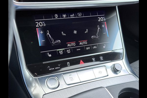 Audi A6 Limousine 50TDI Quattro Hybrid S-Line Sport Adap.Cruise 360°Camera Bang&Olufsen® Navi Ecc Elek.Stoelen+Memory Virtual Cockpit Apple Carplay Android Auto DAB Stoelverwarming Matrix-Led Dynamisch Achterlicht Lmv Origineel Nederlandse Auto