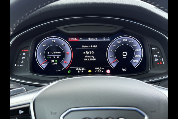 Audi A6 Limousine 50TDI Quattro Hybrid S-Line Sport Adap.Cruise 360°Camera Bang&Olufsen® Navi Ecc Elek.Stoelen+Memory Virtual Cockpit Apple Carplay Android Auto DAB Stoelverwarming Matrix-Led Dynamisch Achterlicht Lmv Origineel Nederlandse Auto