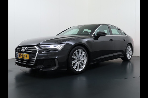 Audi A6 Limousine 50TDI Quattro Hybrid S-Line Sport Adap.Cruise 360°Camera Bang&Olufsen® Navi Ecc Elek.Stoelen+Memory Virtual Cockpit Apple Carplay Android Auto DAB Stoelverwarming Matrix-Led Dynamisch Achterlicht Lmv Origineel Nederlandse Auto