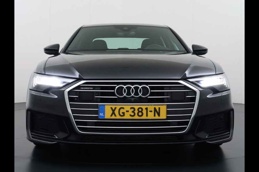 Audi A6 Limousine 50TDI Quattro Hybrid S-Line Sport Adap.Cruise 360°Camera Bang&Olufsen® Navi Ecc Elek.Stoelen+Memory Virtual Cockpit Apple Carplay Android Auto DAB Stoelverwarming Matrix-Led Dynamisch Achterlicht Lmv Origineel Nederlandse Auto
