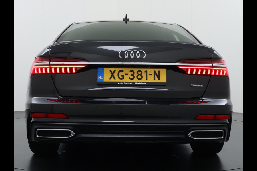 Audi A6 Limousine 50TDI Quattro Hybrid S-Line Sport Adap.Cruise 360°Camera Bang&Olufsen® Navi Ecc Elek.Stoelen+Memory Virtual Cockpit Apple Carplay Android Auto DAB Stoelverwarming Matrix-Led Dynamisch Achterlicht Lmv Origineel Nederlandse Auto