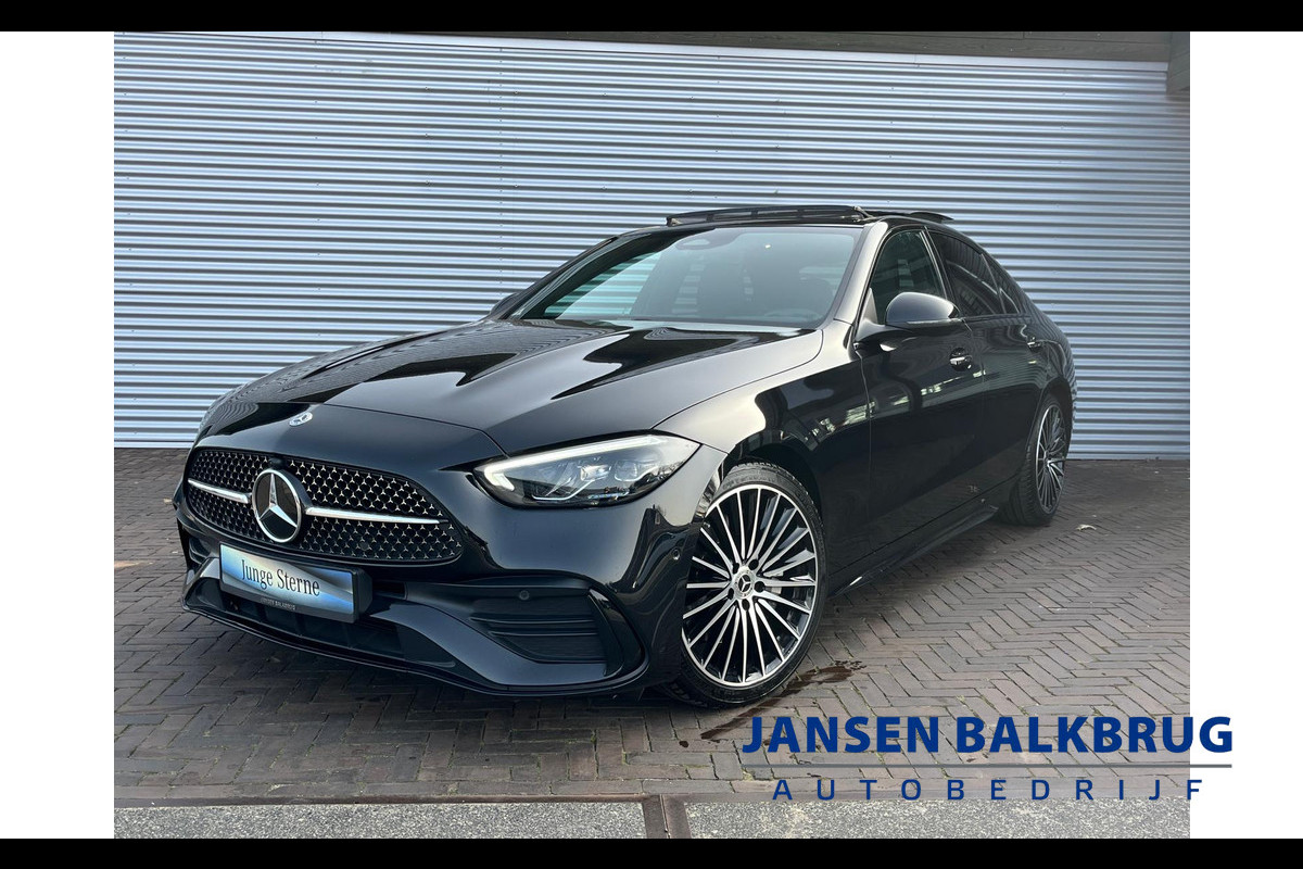 Mercedes-Benz C-Klasse 180 AMG Line night pakket panoramadak  vol vol